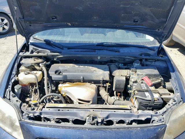 JTKDE177360112241 - 2006 TOYOTA SCION TC ლურჯი ფოტო 7