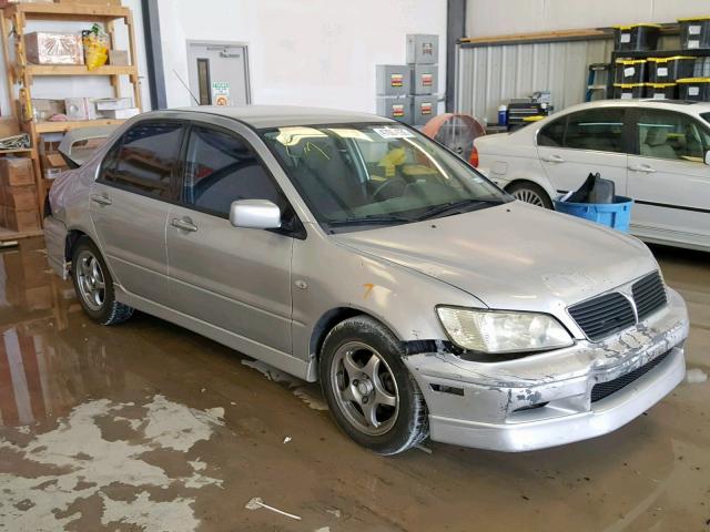 JA3AJ86EX3U011571 - 2003 MITSUBISHI LANCER OZ SILVER photo 1