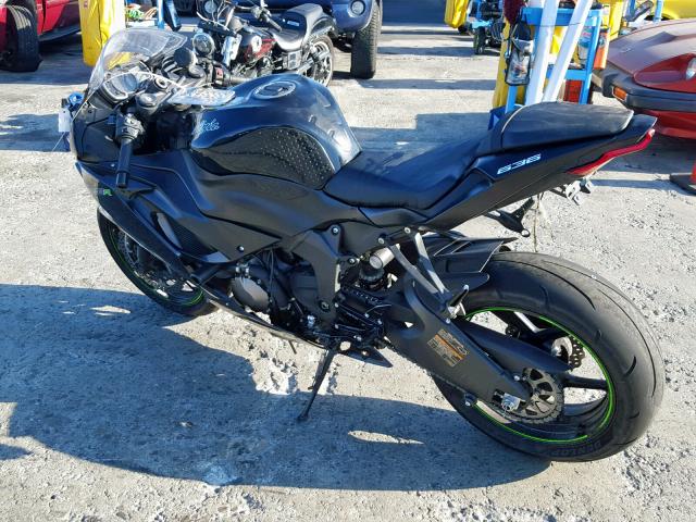 JKBZXJH19KA000295 - 2019 KAWASAKI ZX636 K BLACK photo 3