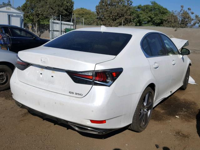 JTHBZ1BL1GA003116 - 2016 LEXUS GS 350 WHITE photo 4