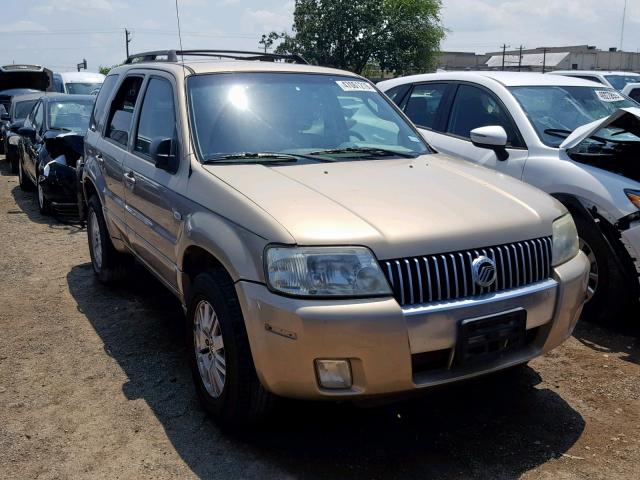 4M2YU80Z97KJ08565 - 2007 MERCURY MARINER CO GOLD photo 1