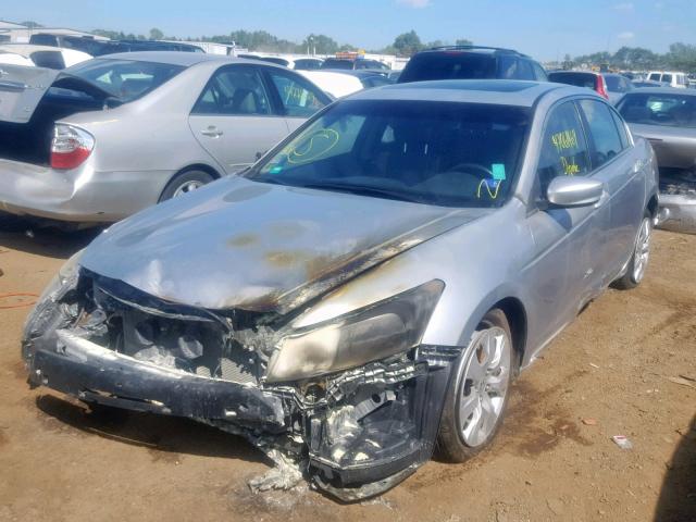 1HGCP26889A161710 - 2009 HONDA ACCORD EXL SILVER photo 2