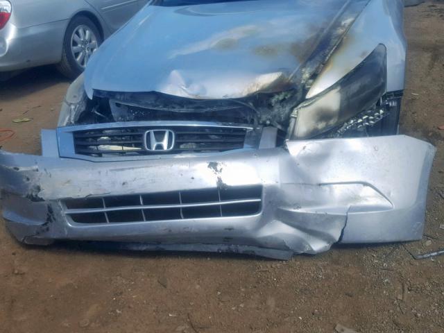 1HGCP26889A161710 - 2009 HONDA ACCORD EXL SILVER photo 9