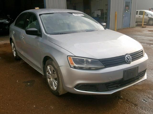 3VW2K7AJ8BM388854 - 2011 VOLKSWAGEN JETTA BASE SILVER photo 1