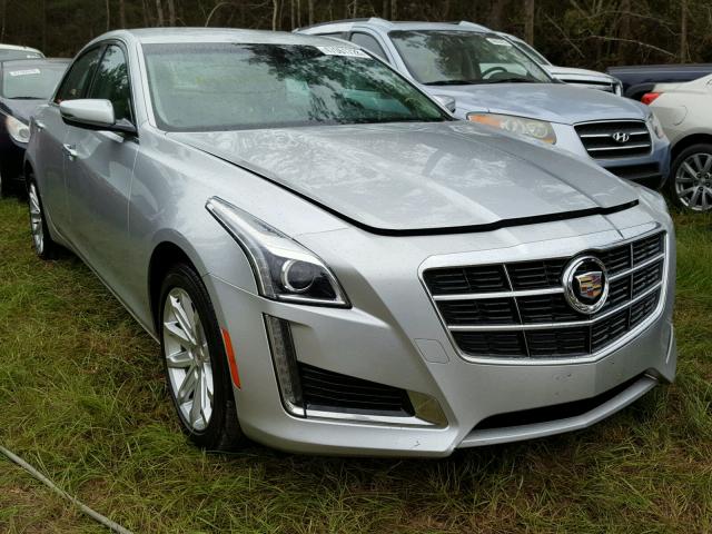 1G6AR5SX4E0158014 - 2014 CADILLAC CTS LUXURY SILVER photo 1