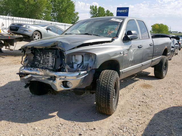 3D7KS28A97G844979 - 2007 DODGE RAM 2500 S GRAY photo 2