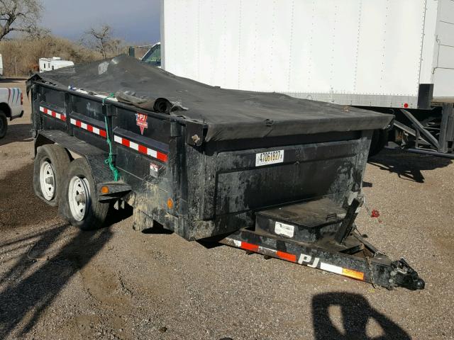 4P5D7122691132467 - 2009 UTILITY TRAILER BLACK photo 1