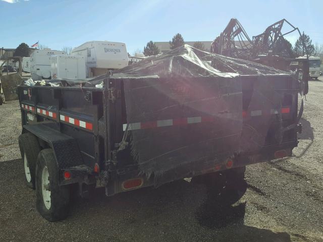 4P5D7122691132467 - 2009 UTILITY TRAILER BLACK photo 3