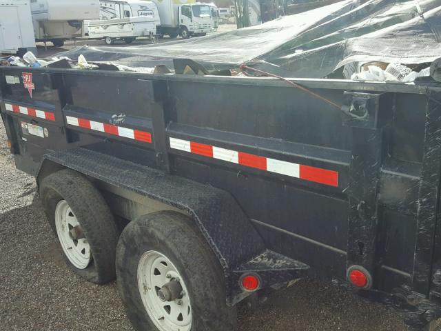 4P5D7122691132467 - 2009 UTILITY TRAILER BLACK photo 6