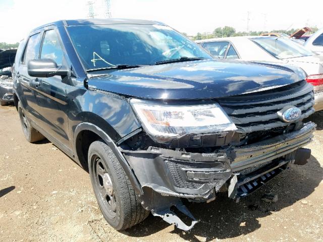 1FM5K8AR2GGB96662 - 2016 FORD EXPLORER P BLACK photo 1