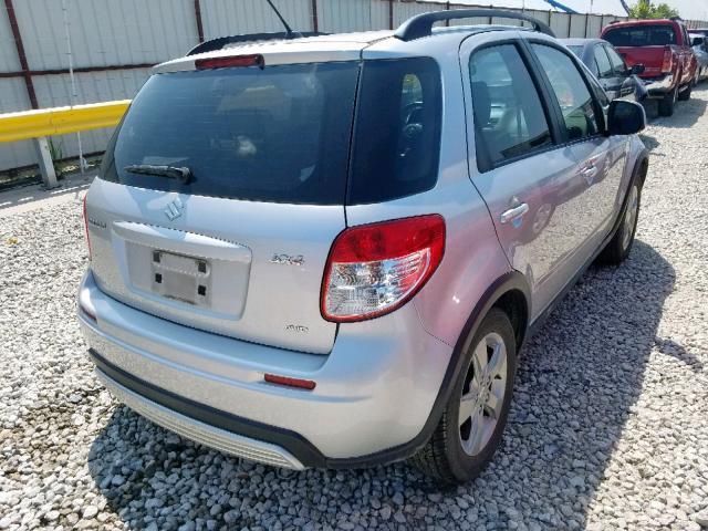 JS2YB5A33C6307592 - 2012 SUZUKI SX4 SILVER photo 4