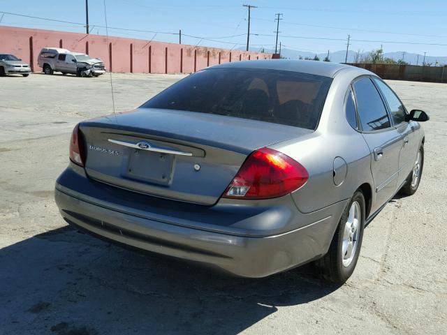 1FAFP55U22A136020 - 2002 FORD TAURUS SES GRAY photo 4