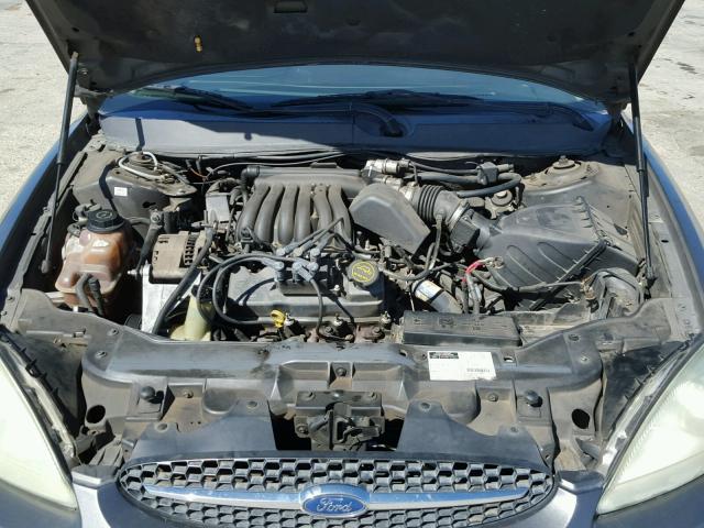 1FAFP55U22A136020 - 2002 FORD TAURUS SES GRAY photo 7