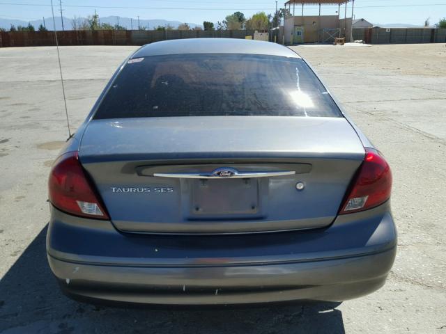 1FAFP55U22A136020 - 2002 FORD TAURUS SES GRAY photo 9