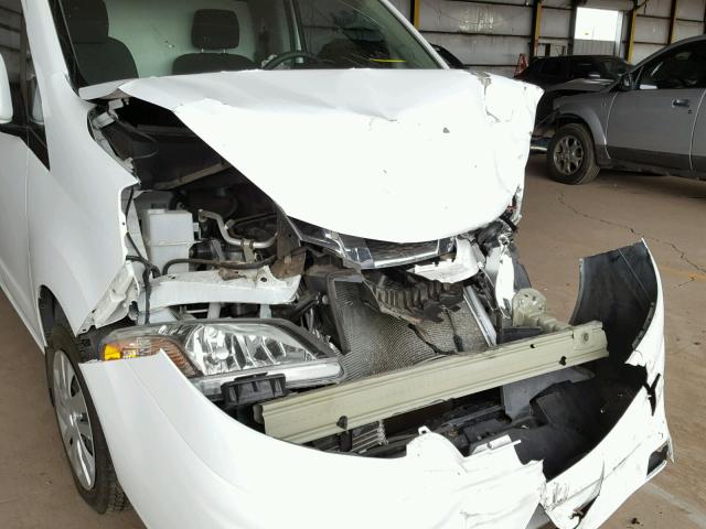 3N6CM0KN5GK698552 - 2016 NISSAN NV200 2.5S WHITE photo 9