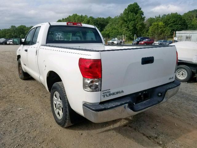 5TBBT54127S451236 - 2007 TOYOTA TUNDRA DOU WHITE photo 3