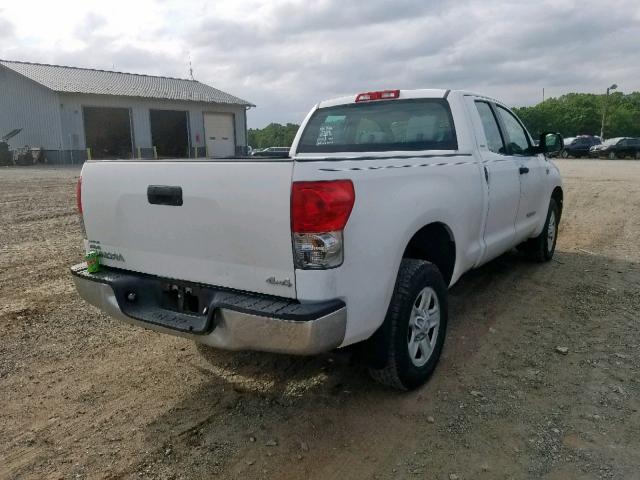 5TBBT54127S451236 - 2007 TOYOTA TUNDRA DOU WHITE photo 4