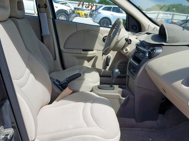 1G8AJ52F53Z158957 - 2003 SATURN ION LEVEL MAROON photo 5