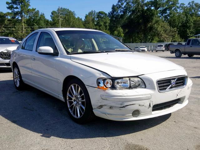 YV1RS592972626075 - 2007 VOLVO S60 2.5T WHITE photo 1