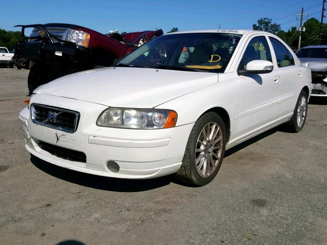 YV1RS592972626075 - 2007 VOLVO S60 2.5T WHITE photo 2