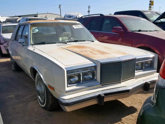 1C3BF66P5EX543054 - 1984 CHRYSLER FIFTH AVEN WHITE photo 1