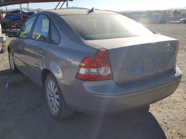 YV1MS382752060334 - 2005 VOLVO S40 2.4I GRAY photo 3