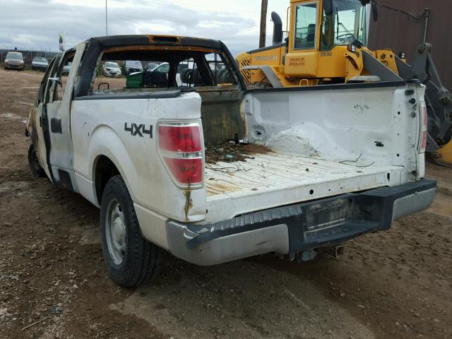 1FTFX1EF4EKD94963 - 2014 FORD F150 SUPER WHITE photo 3