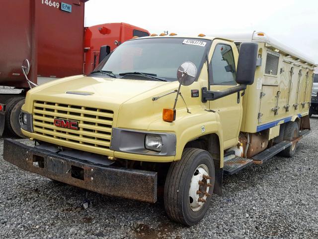 1GDJ5C1GX6F900604 - 2006 GMC C5500 C5C0 YELLOW photo 2