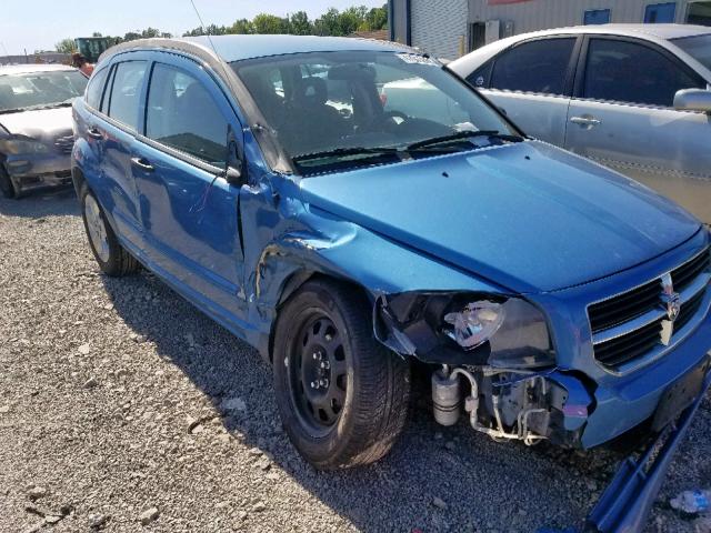 1B3HB48B57D343448 - 2007 DODGE CALIBER SX BLUE photo 9