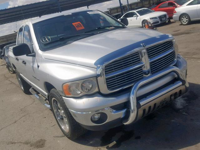 1D7HA18D34S738310 - 2004 DODGE RAM 1500 S SILVER photo 1