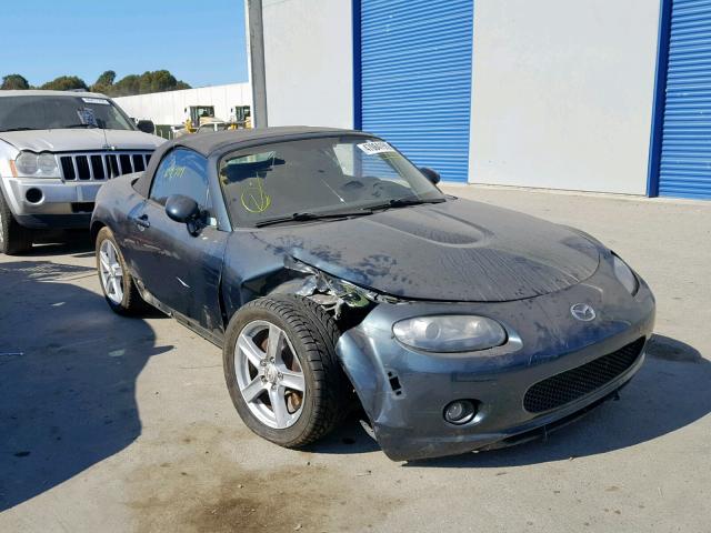 JM1NC25F160110571 - 2006 MAZDA MX-5 MIATA GREEN photo 1