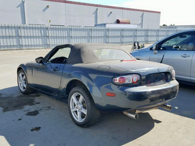 JM1NC25F160110571 - 2006 MAZDA MX-5 MIATA GREEN photo 3