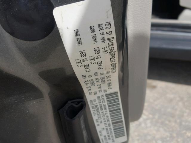 1J8HG58247C671819 - 2007 JEEP COMMANDER Gümüş foto 10