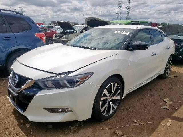 1N4AA6AP9JC364276 - 2018 NISSAN MAXIMA 3.5 WHITE photo 2