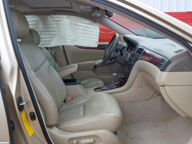 JTHBF30G230128958 - 2003 LEXUS ES 300 GOLD photo 5