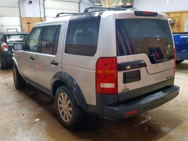 SALAE25407A436230 - 2007 LAND ROVER LR3 SE SILVER photo 3