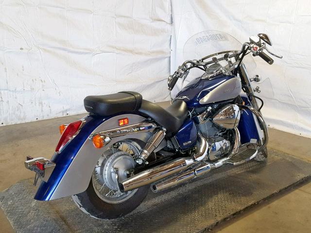 JH2RC50429K500376 - 2009 HONDA VT750 C BLUE photo 4