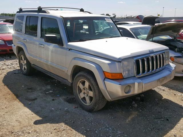 1J4RG4GK9AC159093 - 2010 JEEP COMMANDER SILVER photo 1
