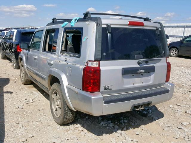 1J4RG4GK9AC159093 - 2010 JEEP COMMANDER SILVER photo 3