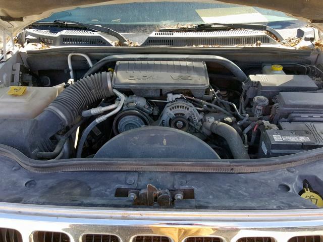 1J4RG4GK9AC159093 - 2010 JEEP COMMANDER SILVER photo 7