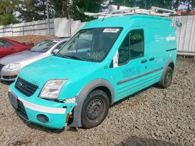 NM0LS7BNXCT116072 - 2012 FORD TRANSIT CO TURQUOISE photo 2