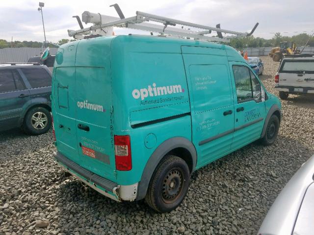 NM0LS7BNXCT116072 - 2012 FORD TRANSIT CO TURQUOISE photo 4