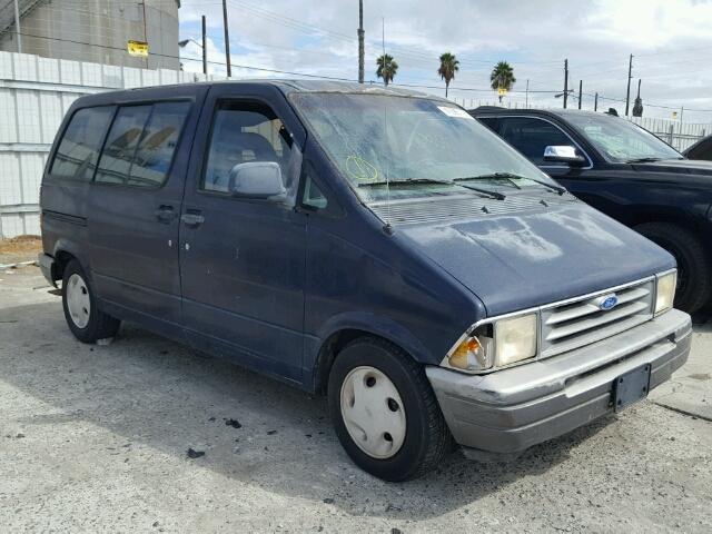 1FMCA11U3SZA33313 - 1995 FORD AEROSTAR BLUE photo 1