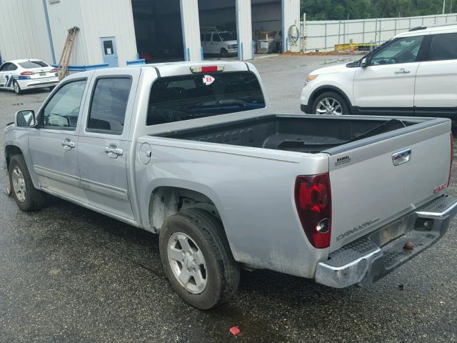 1GTD5MFE9B8124446 - 2011 GMC CANYON SLE SILVER photo 3