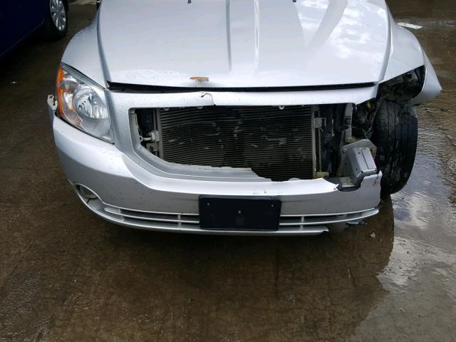 1B3HB48B47D152068 - 2007 DODGE CALIBER SX SILVER photo 9