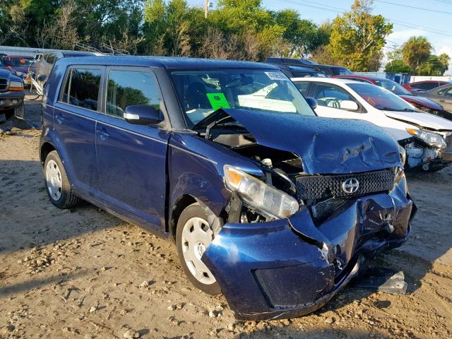 JTLKE50E081021928 - 2008 TOYOTA SCION XB 蓝色 照片 1