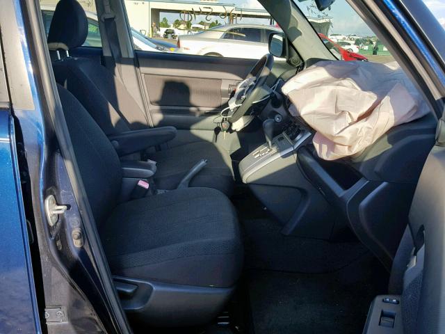 JTLKE50E081021928 - 2008 TOYOTA SCION XB 蓝色 照片 5