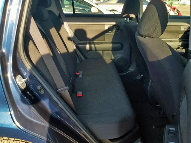 JTLKE50E081021928 - 2008 TOYOTA SCION XB 蓝色 照片 6