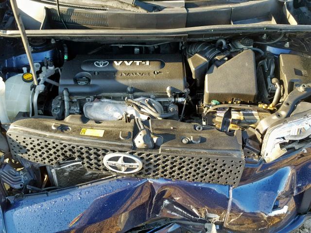 JTLKE50E081021928 - 2008 TOYOTA SCION XB 蓝色 照片 7