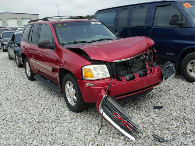 1GKDT13S142264466 - 2004 GMC ENVOY RED photo 1